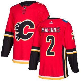 Men's Al MacInnis Calgary Flames Adidas Jersey - Authentic Red