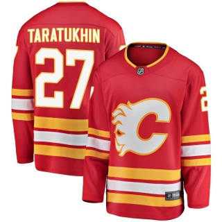 Men's Andrei Taratukhin Calgary Flames Fanatics Branded Alternate Jersey - Breakaway Red