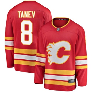 Men's Chris Tanev Calgary Flames Fanatics Branded Alternate Jersey - Breakaway Red
