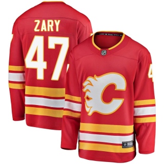 Men's Connor Zary Calgary Flames Fanatics Branded Alternate Jersey - Breakaway Red