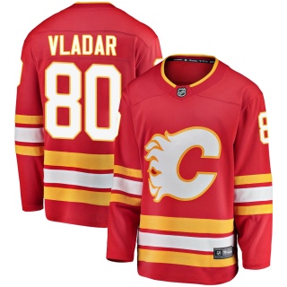 Men's Dan Vladar Calgary Flames Fanatics Branded Alternate Jersey - Breakaway Red