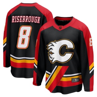 Men's Doug Risebrough Calgary Flames Fanatics Branded Special Edition 2.0 Jersey - Breakaway Black