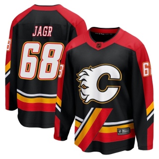 Men's Jaromir Jagr Calgary Flames Fanatics Branded Special Edition 2.0 Jersey - Breakaway Black