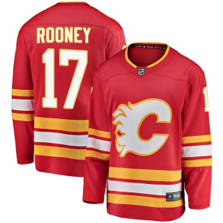 Men's Kevin Rooney Calgary Flames Fanatics Branded Alternate Jersey - Breakaway Red