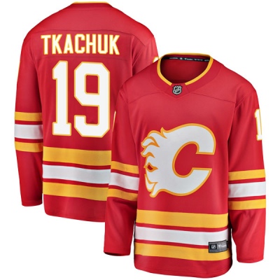 Men's Matthew Tkachuk Calgary Flames Fanatics Branded Alternate Jersey - Breakaway Red