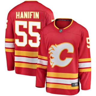 Men's Noah Hanifin Calgary Flames Fanatics Branded Alternate Jersey - Breakaway Red