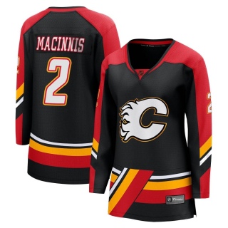 Women's Al MacInnis Calgary Flames Fanatics Branded Special Edition 2.0 Jersey - Breakaway Black