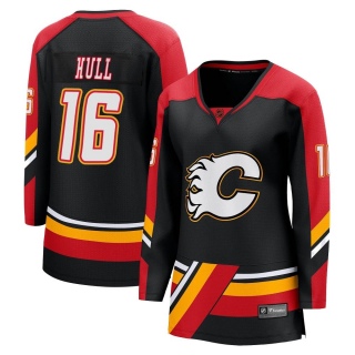 Women's Brett Hull Calgary Flames Fanatics Branded Special Edition 2.0 Jersey - Breakaway Black