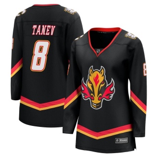 Women's Chris Tanev Calgary Flames Fanatics Branded Breakaway 2022/23 Alternate Jersey - Premier Black