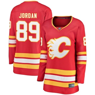 Women's Cole Jordan Calgary Flames Fanatics Branded Alternate Jersey - Breakaway Red