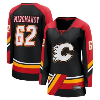 Women's Daniil Miromanov Calgary Flames Fanatics Branded Special Edition 2.0 Jersey - Breakaway Black
