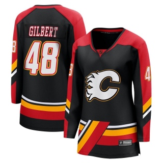 Women's Dennis Gilbert Calgary Flames Fanatics Branded Special Edition 2.0 Jersey - Breakaway Black