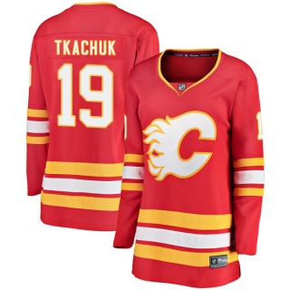 Women's Matthew Tkachuk Calgary Flames Fanatics Branded Alternate Jersey - Breakaway Red
