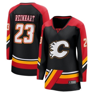 Women's Paul Reinhart Calgary Flames Fanatics Branded Special Edition 2.0 Jersey - Breakaway Black