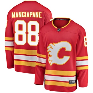 Youth Andrew Mangiapane Calgary Flames Fanatics Branded Alternate Jersey - Breakaway Red