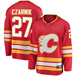 Youth Austin Czarnik Calgary Flames Fanatics Branded ized Alternate Jersey - Breakaway Red