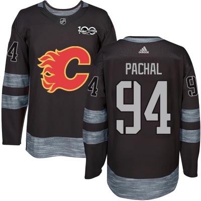 Youth Brayden Pachal Calgary Flames 1917- 100th Anniversary Jersey - Authentic Black