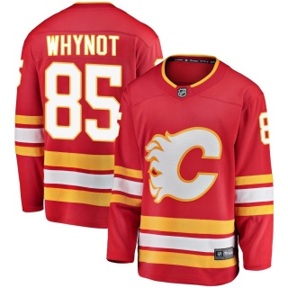 Youth Cameron Whynot Calgary Flames Fanatics Branded Alternate Jersey - Breakaway Red