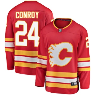 Youth Craig Conroy Calgary Flames Fanatics Branded Alternate Jersey - Breakaway Red