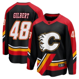 Youth Dennis Gilbert Calgary Flames Fanatics Branded Special Edition 2.0 Jersey - Breakaway Black