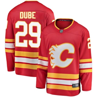 Youth Dillon Dube Calgary Flames Fanatics Branded Alternate Jersey - Breakaway Red