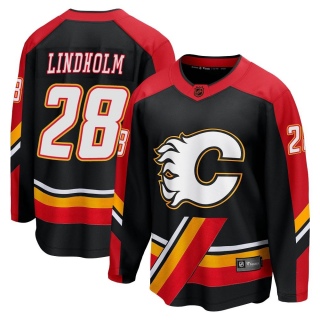Youth Elias Lindholm Calgary Flames Fanatics Branded Special Edition 2.0 Jersey - Breakaway Black
