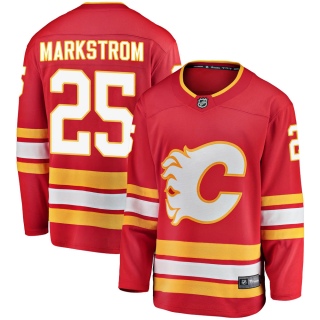 Youth Jacob Markstrom Calgary Flames Fanatics Branded Alternate Jersey - Breakaway Red