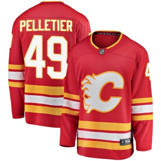 Youth Jakob Pelletier Calgary Flames Fanatics Branded Alternate Jersey - Breakaway Red
