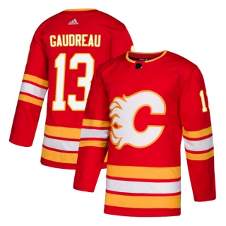 Youth Johnny Gaudreau Calgary Flames Adidas Alternate Jersey - Authentic Red