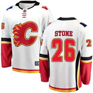 Youth Michael Stone Calgary Flames Fanatics Branded Away Jersey - Breakaway White